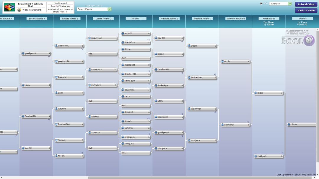 Virtual Pool 4 Multiplayer游戏截图