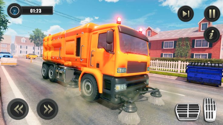 城市 垃圾 清洁工 倾倒 游戏游戏截图