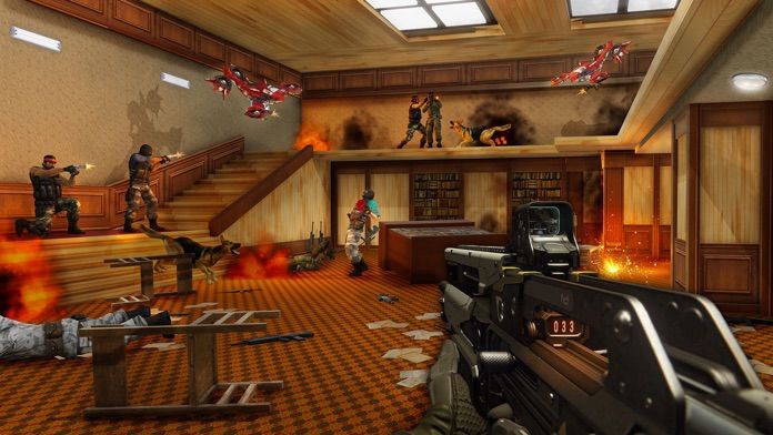 第一人稱射擊戰鬥於2021年發布游戏截图