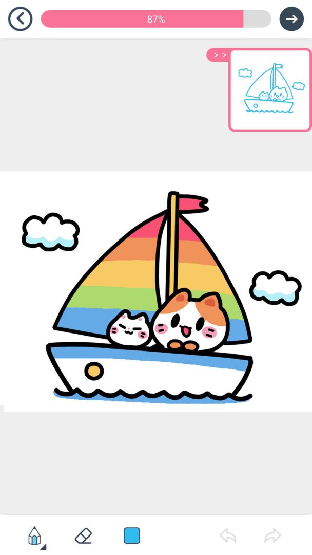 漫芽糖简笔画游戏截图