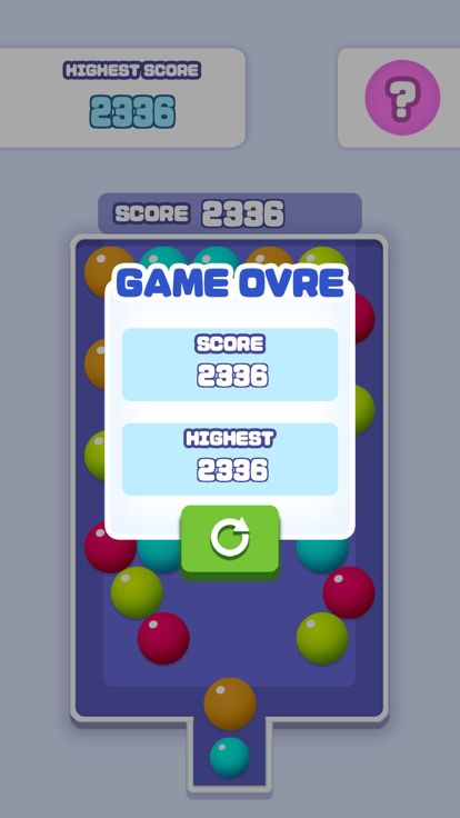 Bubble POP 2048 Fusion游戏截图