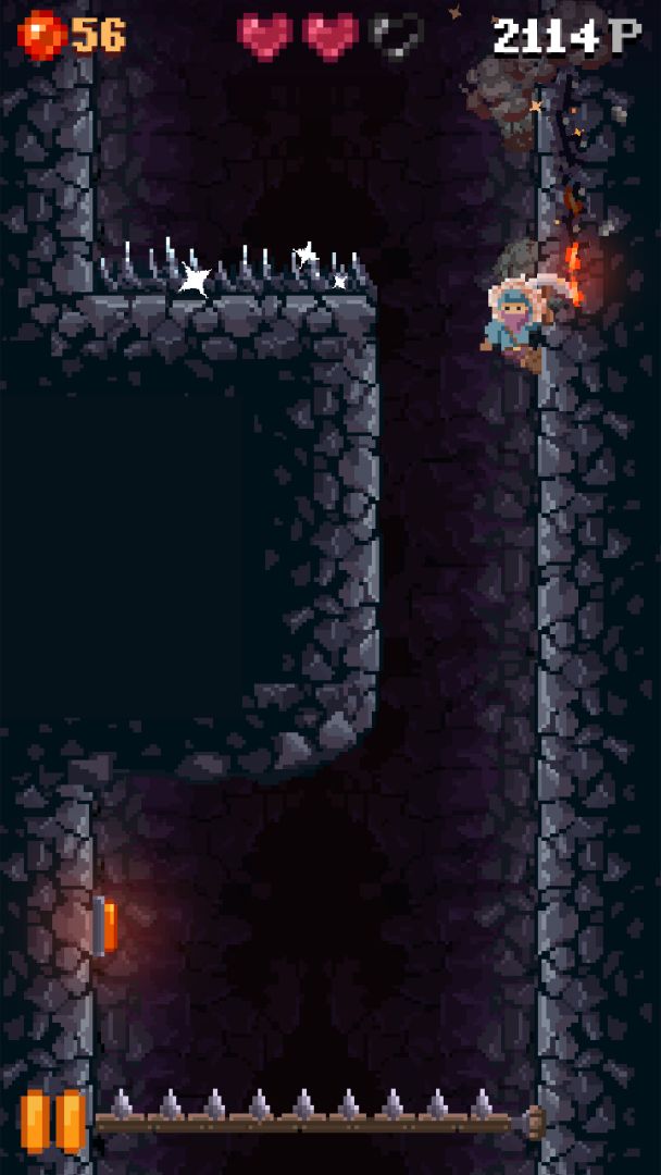 洞穴坠落游戏截图