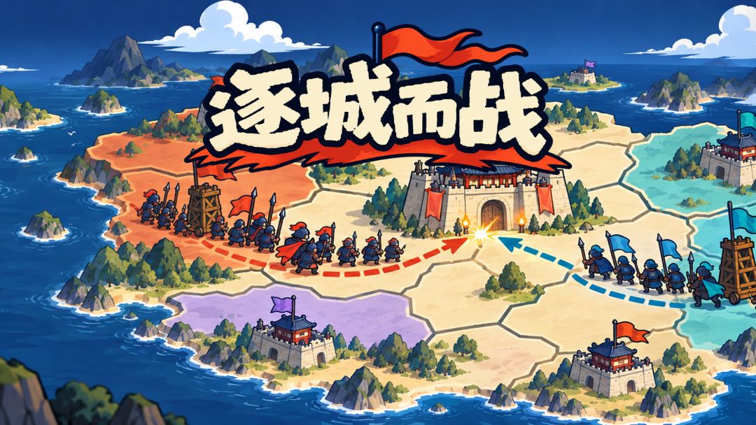逐城而战