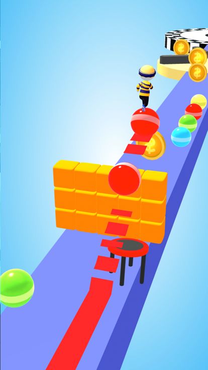 Ball Surfer - Giant Stack Rush游戏截图