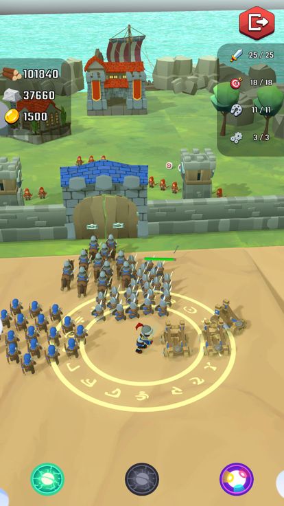 King of War Idle Fantasy游戏截图