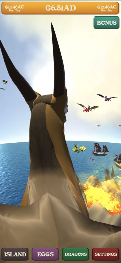 Dragon Island - Idle Tap游戏截图