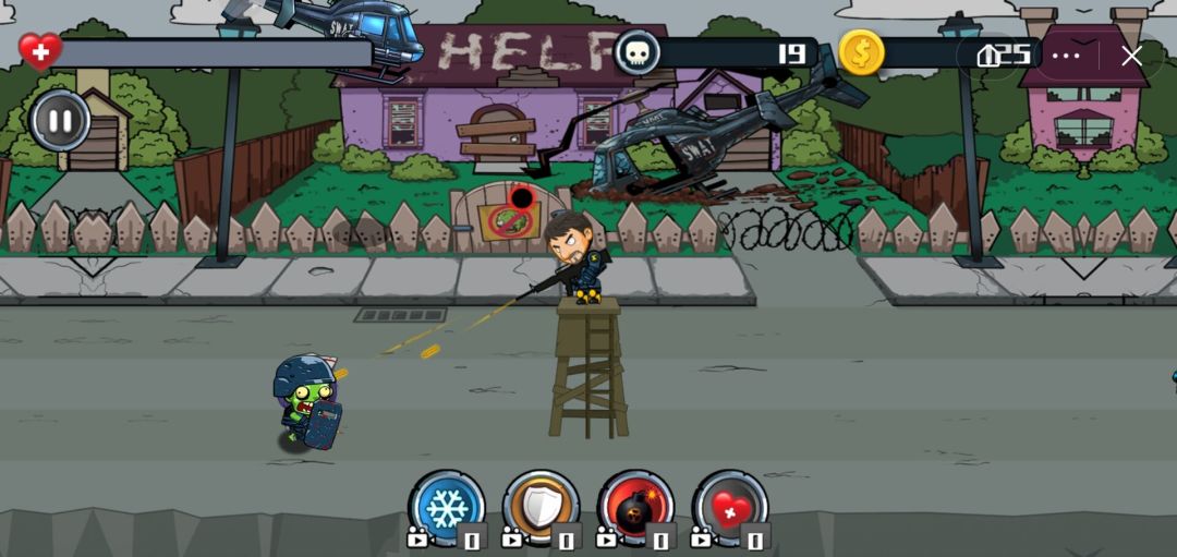 僵尸塔防:末日生存游戏截图