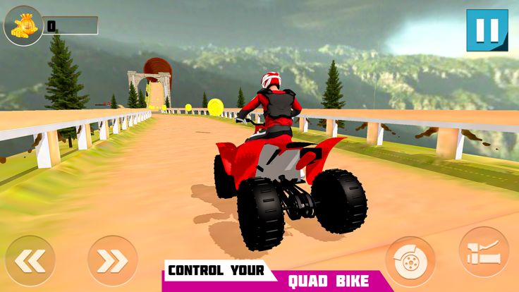 自行车特技赛车游戏-3d游戏截图