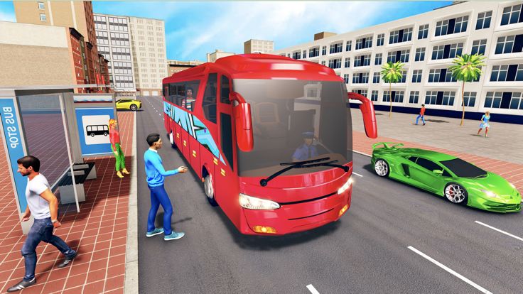 Coach Bus Simulator Games 2023游戏截图