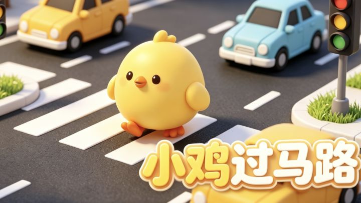 小鸡过马路 封面