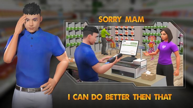 Supermarket Mall Shopping Game游戏截图