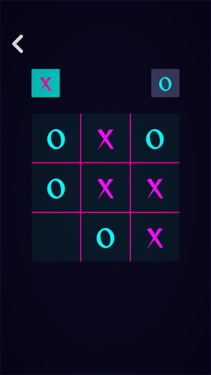 Tic Tac Toe - Glow, XO Game游戏截图