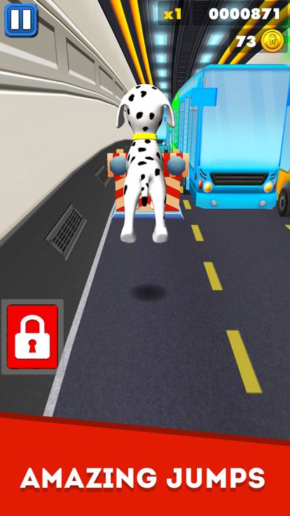 Paw Puppy Runner Dalmatian游戏截图