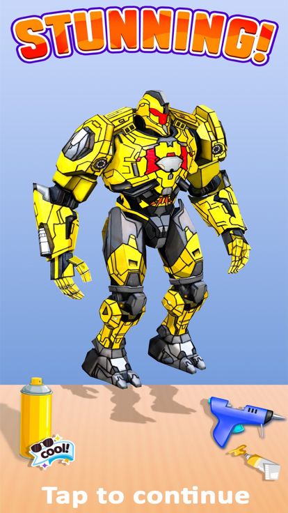 擎天柱机器人游戏 - DIY 游戏 - 机器人游戏游戏截图