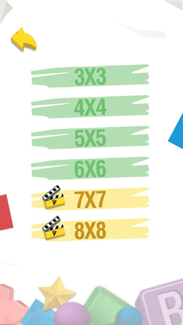 数字华容道游戏截图