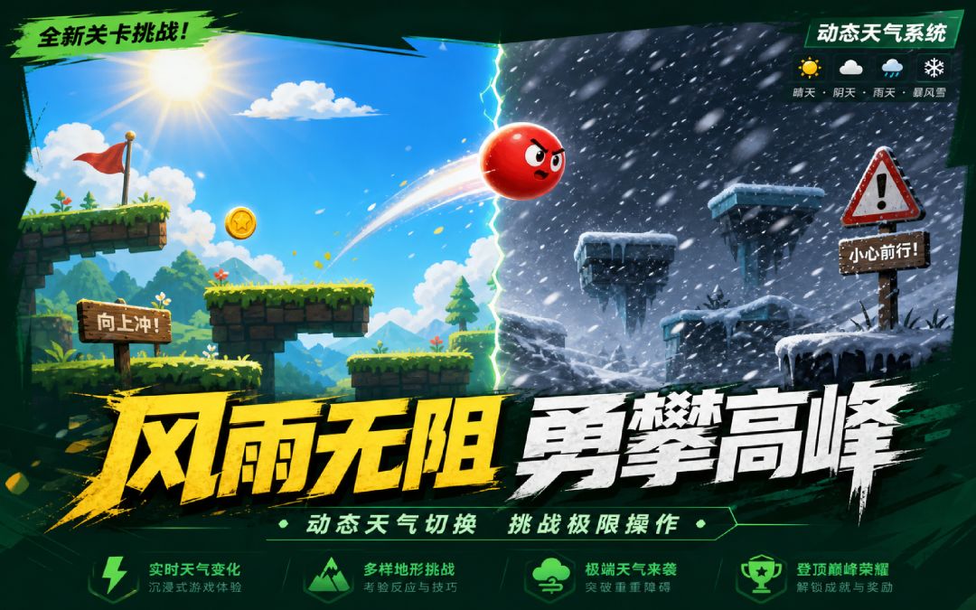 疯狂小球爬高高游戏截图