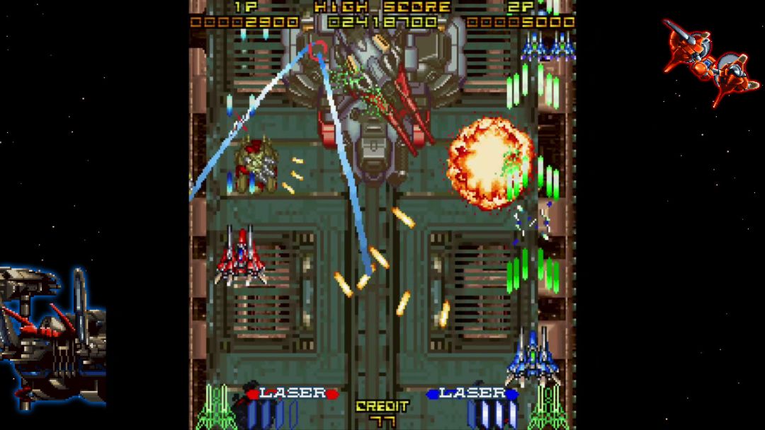 Layer Section™ & Galactic Attack™ S-Tribute游戏截图