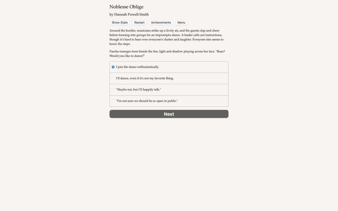 Noblesse Oblige游戏截图