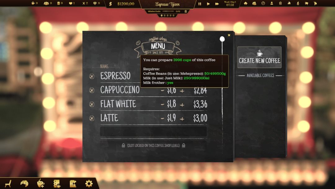 Espresso Tycoon游戏截图