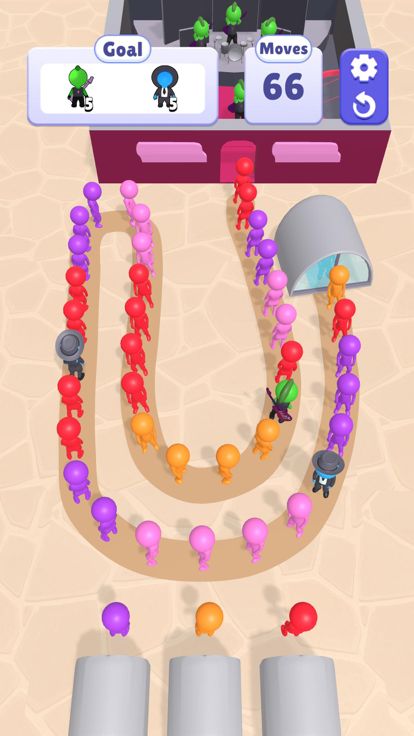 Queue Puzzle!游戏截图