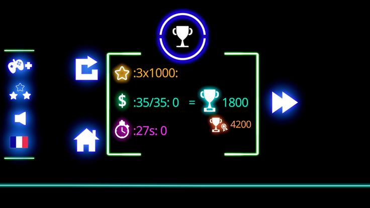 Glow obstacle course游戏截图