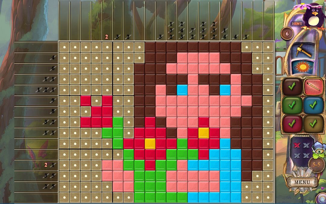 Fantasy Mosaics 27: Secret Colors游戏截图