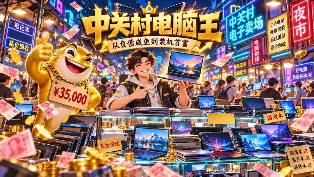 中关村电脑王:从负债咸鱼到装机首富游戏截图