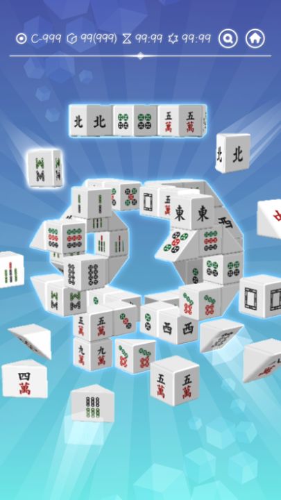 Triangle Mahjong Fun 3D游戏截图