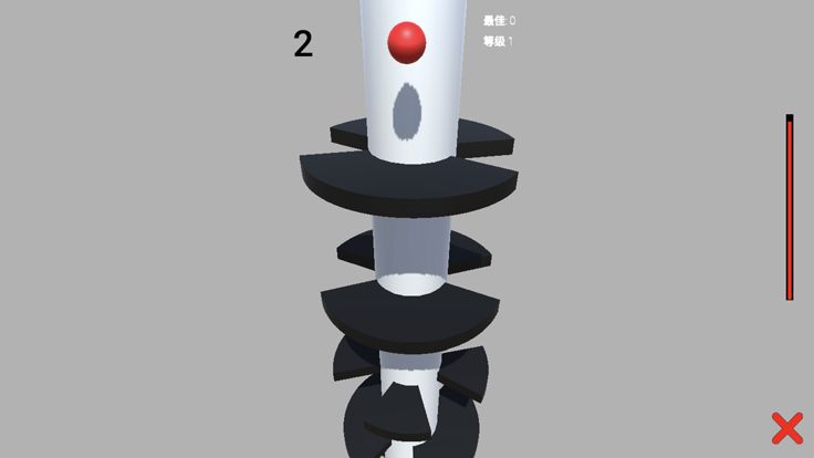 3D螺旋跳线游戏截图