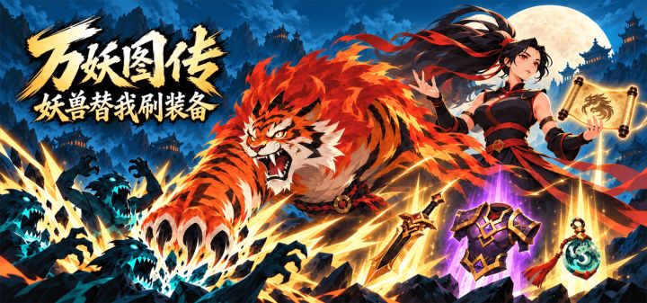 万妖图传：妖兽替我刷装备 封面