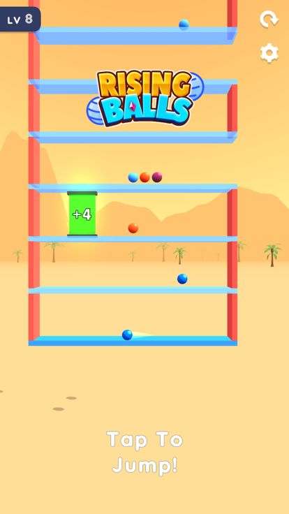 Rising Balls!游戏截图