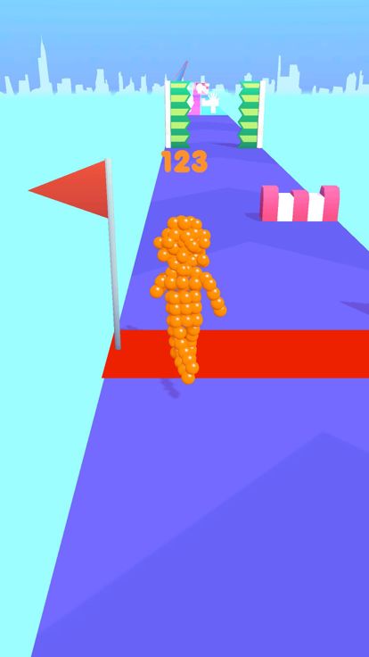 Bubble Stack Runner游戏截图