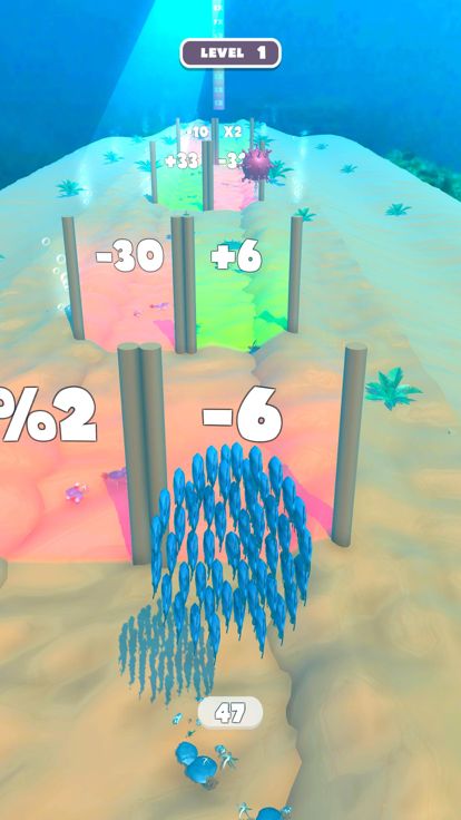 Piranha Fury游戏截图