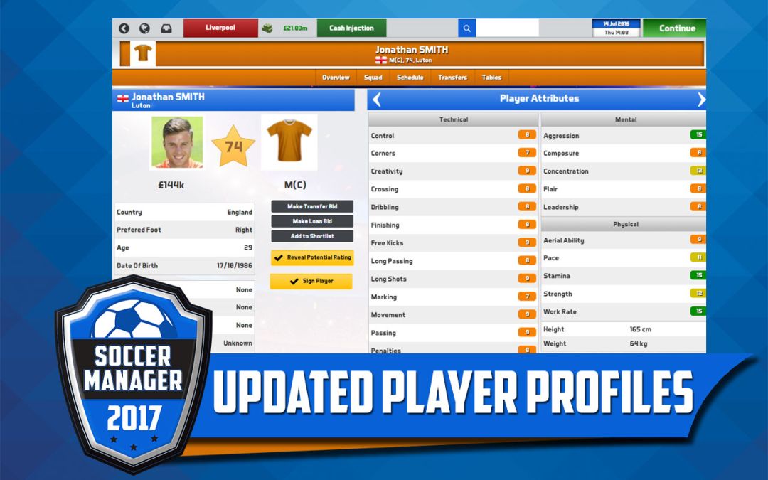 Soccer Manager 2017游戏截图
