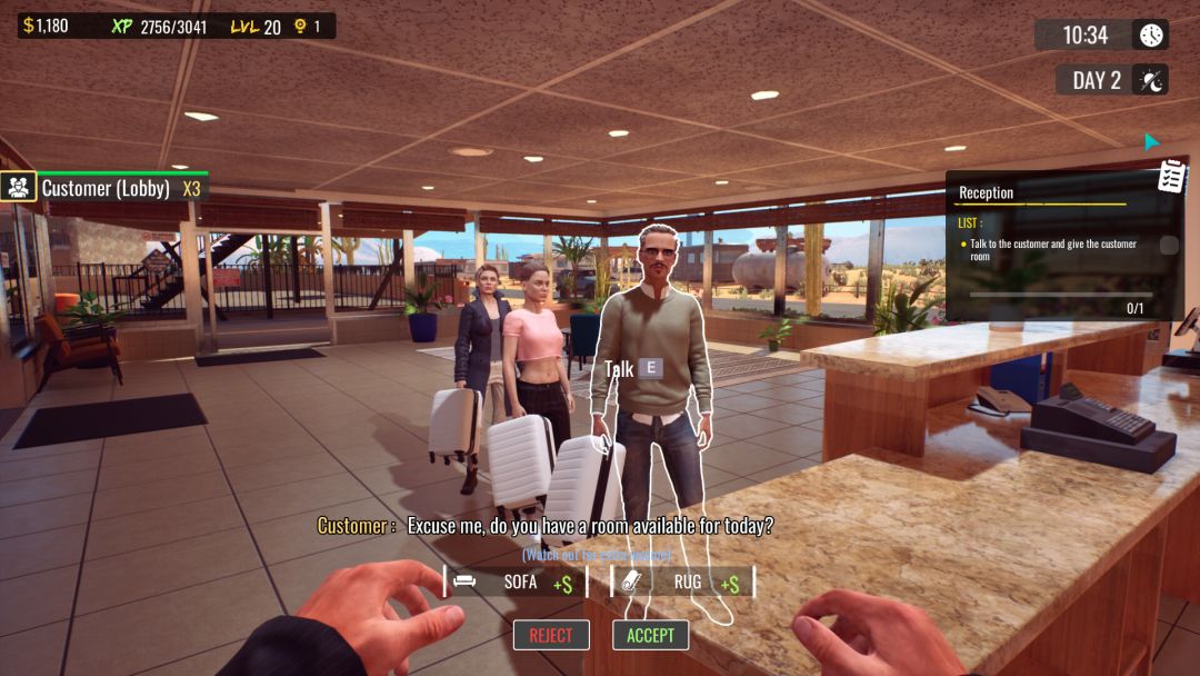 Sunset Motel: Prologue游戏截图