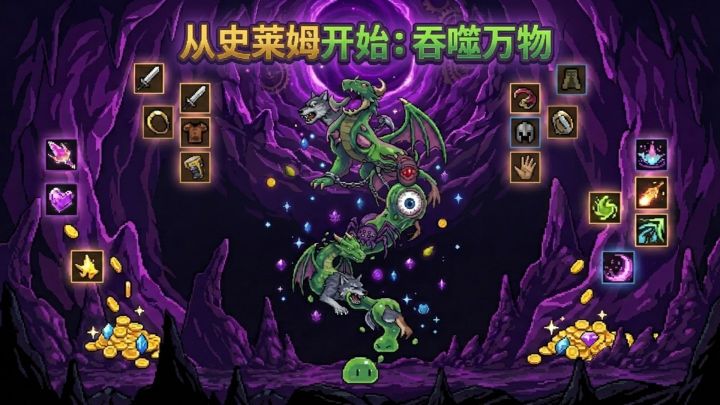 从史莱姆开始：吞噬万物 截图