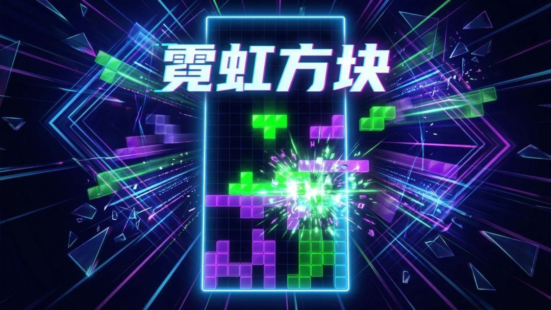 霓虹方块游戏截图