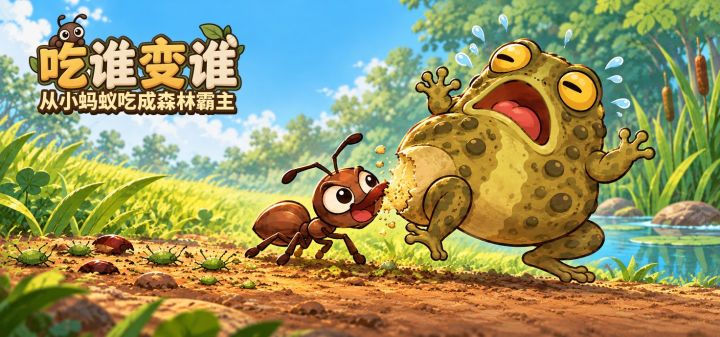 吃谁变谁:从小蚂蚁吃成森林霸主 封面