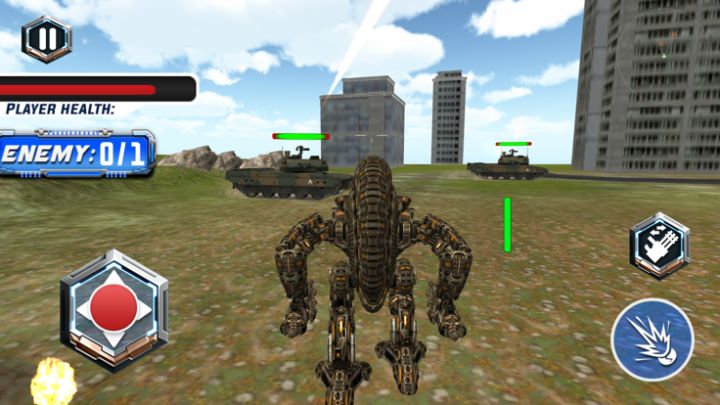 Tanks Vs Robots Futuristic War游戏截图