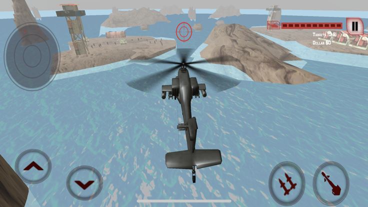 武装直升机战斗直升机模拟器 3D 空袭游戏截图