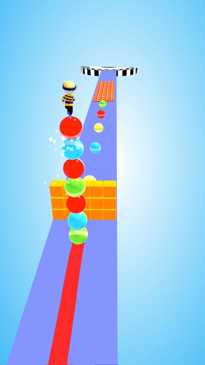 Ball Surfer - Giant Stack Rush游戏截图