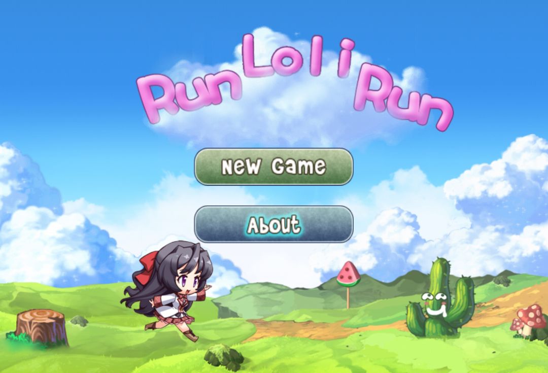 少女跑酷游戏截图