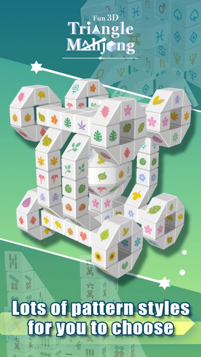 Triangle Mahjong Fun 3D游戏截图
