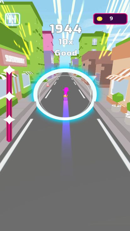 Beat Hover - City Rythm Game游戏截图