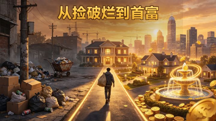 从捡破烂到首富 封面