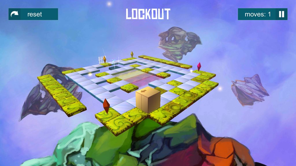 滚动的纸箱游戏截图