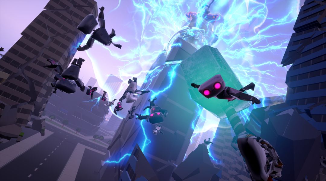 VRobot: VR Giant Robot Destruction Simulator游戏截图