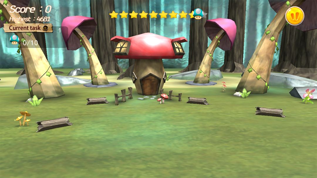 采蘑菇大赛游戏截图