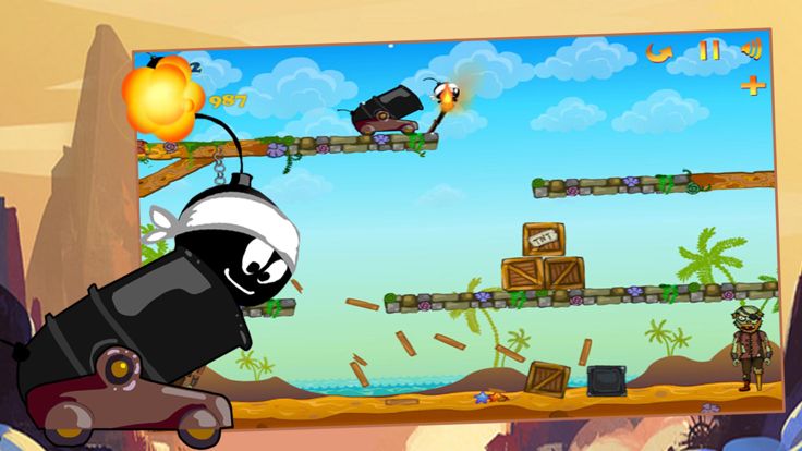 狂怒炸弹：炸弹人复仇行动(火柴人)游戏截图