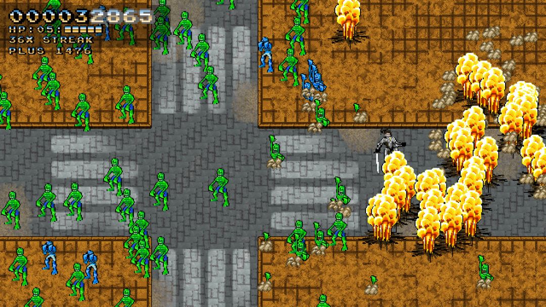Space Robot Samurai Zombie Slayer游戏截图